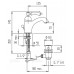 Смеситель Cezares Margot MARGOT-LSM1-A-01-M для раковины