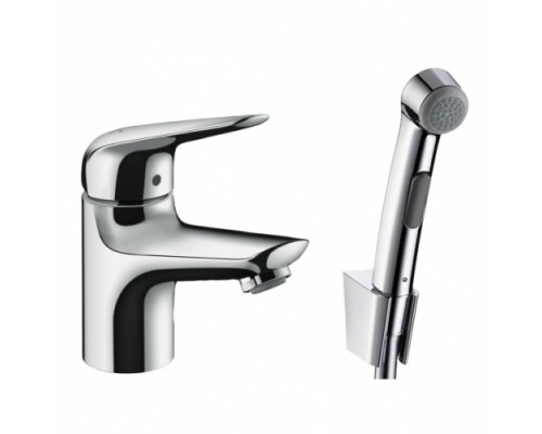 Смеситель Hansgrohe Novus 71144000 для раковины, с гигиенической лейкой