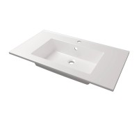 Раковина Uperwood Parma Premium 85 см, встраиваемая, белая/глянцевая 4538342002