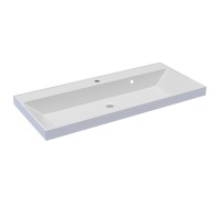 Раковина Uperwood Classic 100 см, встраиваемая, белая/глянцевая 291020339