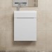 Тумба с раковиной Uperwood Tanos 40 см, подвесная, белая матовая KTanos40W