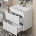 Тумба с раковиной Uperwood Tanos 50 см, подвесная, белая матовая 29111020234