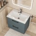 Раковина Uperwood Foster 60 см, встраиваемая, белая/глянцевая 291020340