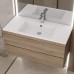 Раковина Uperwood Megan 100 см, полувстраиваемая, белая/матовая 45481000004