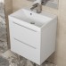 Раковина Uperwood Classic 60 см, встраиваемая, белая/глянцевая 291020335