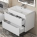 Тумба с раковиной Uperwood Tanos 70 см, подвесная, белая матовая 291020226
