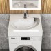 Раковина над стиральной машиной Uperwood Comforty 60 см, белая/глянцевая 291021038