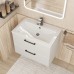 Раковина Uperwood Foster 70 см, встраиваемая, белая/глянцевая 291020341
