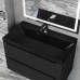Раковина Uperwood Classic New 80 см, встраиваемая, черная/глянцевая RClassicNew80bg