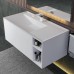 Тумба с раковиной Uperwood Lotus Premium 100 см, подвесная, белая/матовая 39340207463