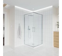 Душевой уголок Veconi Evo 300 CH 120х80х195 E3-CH-12080-01-C9 профиль хром, стекло прозрачное