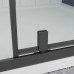 Душевой уголок Veconi Ottimo P20SP GR 120х90х190 OP20GR-SP-12090-12-C9 профиль графит брашированный, стекло тонированное матовое