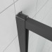 Душевой уголок Veconi Ottimo P20SP B 120х80х190 OP20B-SP-12080-01-C9 профиль черный/матовый, стекло прозрачное