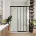 Душевая дверь Veconi Premium Prato 300 B-R 110x200 PR3/R-110-01-B-C4 профиль черный/матовый, стекло прозрачное
