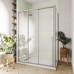 Душевой уголок Veconi Premium Prato 300 SP CH-L 100х80х200 PR3/L-SP-10080-01-CH-C4 профиль хром, стекло прозрачное