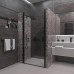 Душевая дверь Veconi Vianno VN-43B 80х195 VN43B-80-01-C5 профиль черный/матовый, стекло прозрачное