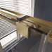 Душевой уголок Veconi Premium Trento PTC-SP-30G 140х100х200 PTC30-SP-140100-G-01-C4 профиль брашированное золото, стекло прозрачное