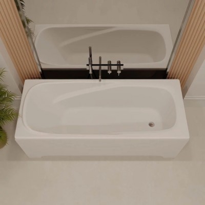 Ванна из искусственного камня Veconi Fresca 170х70 белый/глянцевый FRS17070 (87 кг)