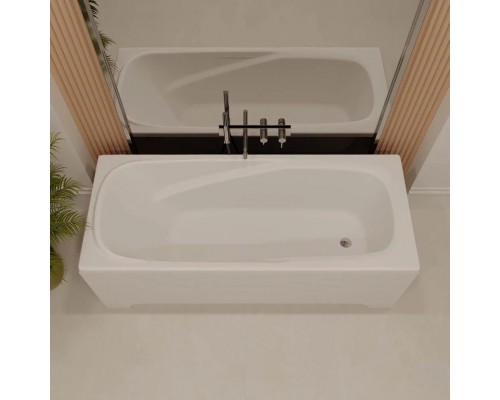 Ванна из искусственного камня Veconi Fresca 170х70 белый/глянцевый FRS17070 (87 кг)