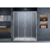 Душевая дверь Vincea Alpha 160х190 VDS-3AL2160MT профиль хром, стекло текстурное