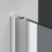 Душевая дверь Vincea Alpha 75x195 VDP-3AL750MT профиль хром, стекло текстурное