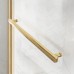 Душевая дверь Vincea Slim Soft 120х200 VDS-1SS120CLG профиль брашированное золото, стекло прозрачное
