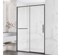 Душевая дверь Vincea Slim Soft 120х200 VDS-1SS120CLGM профиль вороненая сталь, стекло прозрачное