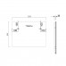 Зеркало Vincea LED VLM-3VN120B-2 1200×800 c сенсором, диммером и функцией антизапотевания