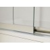 Шторка для ванны Vincea 100х145 VSB-1E100CL профиль хром, стекло прозрачное