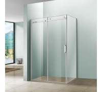 Душевой уголок Vincea Como 130х80х195 VSR-1C8013CL профиль хром, стекло прозрачное