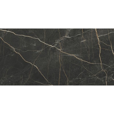 Керамогранит Vitra MarbleSystem Port Laurent Black Лаппато R9 60х120 K948089LPR