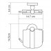 Держатель туалетной бумаги WasserKRAFT Diemel K-2225