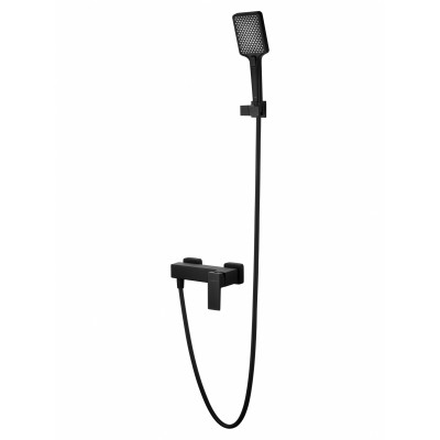 Смеситель Wonzon & Woghand Cube 2.0 WW-88048068-MB для душа, черный/матовый