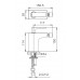 Смеситель Wonzon & Woghand Shark WW-485001-CR для биде, хром