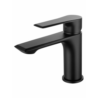 Смеситель Wonzon & Woghand Brilliant WW-88018079-MB для раковины, черный/матовый