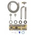 Смеситель Wonzon & Woghand Stick WW-889017-BN встраиваемый для ванны и душа, брашированный никель