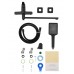 Смеситель Wonzon & Woghand Flex WW-639906-MB для ванны и душа, черный/матовый