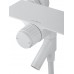 Смеситель Wonzon & Woghand Click WW-FE05L221-MW для ванны и душа, белый/матовый