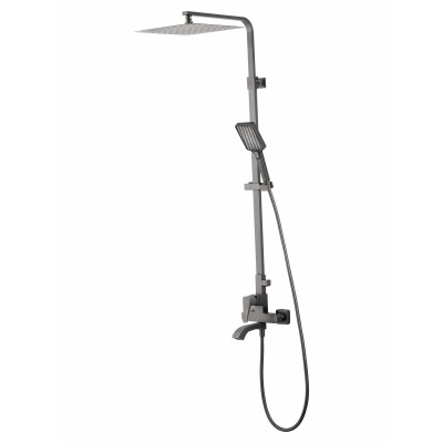 Душевая система Wonzon & Woghand Flex WW-88047072-BGM темный графит