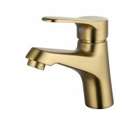 Смеситель Wonzon & Woghand WW-A40212-BG для раковины, брашированное золото