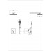 Душевая система Wonzon & Woghand WW-D2017-B-MW встраиваемая с термостатом, белый/матовый