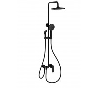 Душевая система Wonzon & Woghand WW-A30874-MB черный/матовый