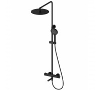 Душевая система Wonzon & Woghand WW-88739902-MB с термостатом, черный/матовый