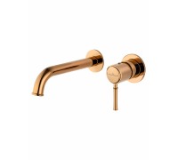Смеситель Wonzon & Woghand Tor WW-88869073-RG встраиваемый для раковины, розовое золото