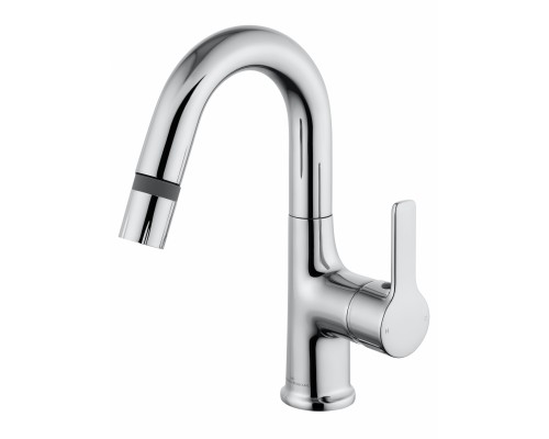 Смеситель Wonzon & Woghand WW-FE01L212-CR для раковины с выдвижным изливом, хром