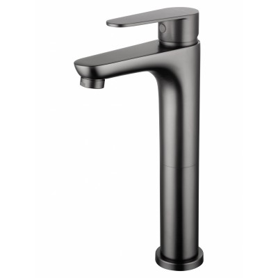 Смеситель Wonzon & Woghand Alfa WW-A40232-BGG для раковины, темный графит