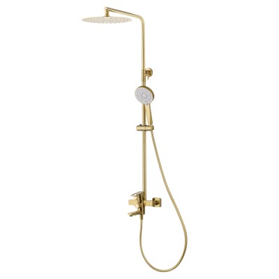 Душевая система Wonzon & Woghand Frame WW-88739010-BG брашированное золото