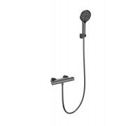 Смеситель Wonzon & Woghand INN 3 WW-B2003-A-BGG для душа с термостатом, темный графит