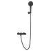 Смеситель Wonzon & Woghand Stick WW-88639017-MB для ванны и душа, черный/матовый