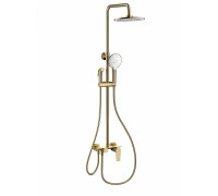 Душевая система Wonzon & Woghand WW-A30874-BG брашированное золото